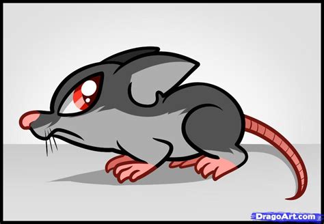 Cartoon Rat Drawing At Explore Collection Of
