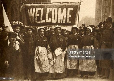 Womens Suffrage Flag Photos And Premium High Res Pictures Getty Images