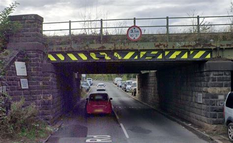 Rotherham Traffic Lorry Reportedly Stuck Under 3m Tall Bridge Running