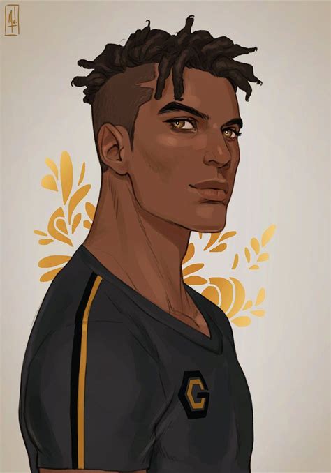 Twitter Black Anime Characters Character Portraits Character Design