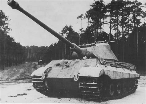 Tiger 2 Tank With Porsche Turret 19 World War Photos