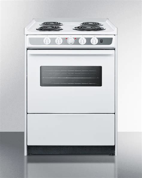 Roller grill applies the professional technologies used by the famous star chefs to offer you a line of multifunctional ovens. Summit WEM619RW 24 Inch Slide-In Electric Range with 2.92 ...