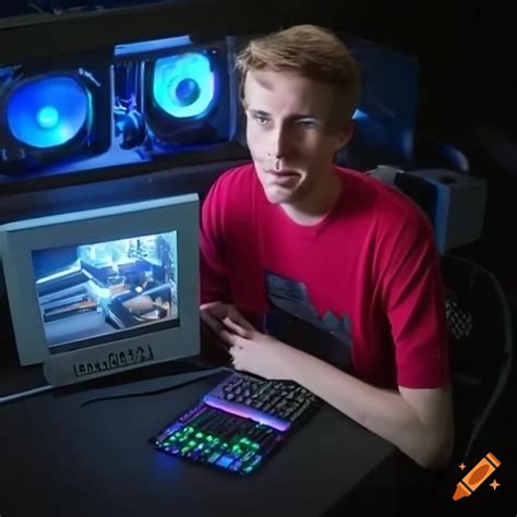 Linus Tech Tips Building A Gaming Pc On Craiyon