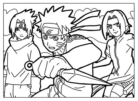 Desenho Do Naruto Para Imprimir