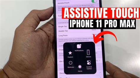To turn your device back on, press and hold the side button (on the right side of your iphone) until you see the apple logo. How to Turn On Assistive Touch on iPhone 11 Pro Max - YouTube