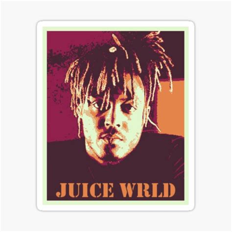 Juice Wrld 999 Vlone Music Stickers Redbubble