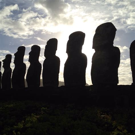 Easter Island Easter Island Human Silhouette Island