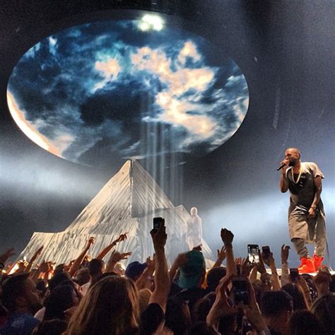 Review Kanye Wests Floating Stage Ushers In New Era For Rap