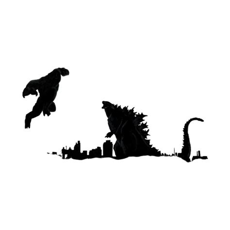 Godzilla VS King Kong - God Vs King - T-Shirt | TeePublic