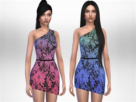 The Sims Resource Gradient Dress