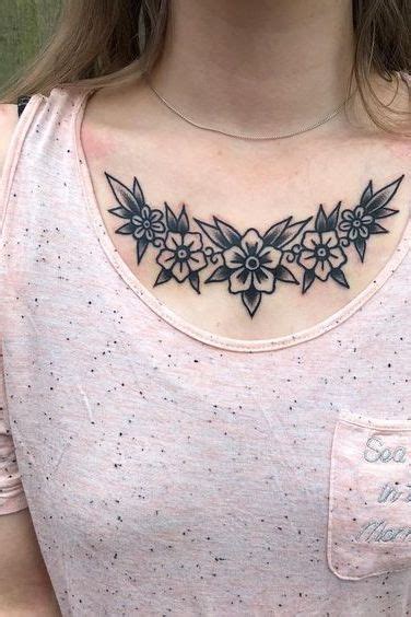 Beautiful Chest Tattoos For Girls Chest Tattoo Flowers Mandala Chest