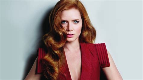 Amy Adams Beautiful Redhead Hair Inspiration V Neck Blazer Lovely Womens Fashion Jackets