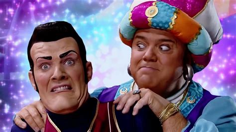 Lazy Town Robbie Rotten Meets The Greatest Genie Music Video Lazy Town Songs Youtube