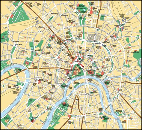 Large Moscow Maps For Free Download And Print High Resolution And