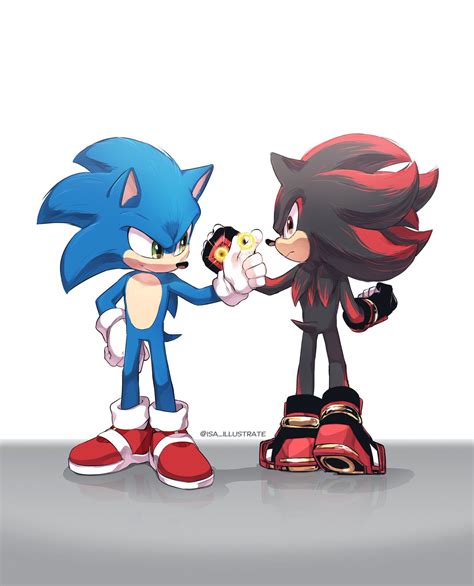 🎗이사isa On Twitter Sonic Sonic And Shadow Sonic The Movie