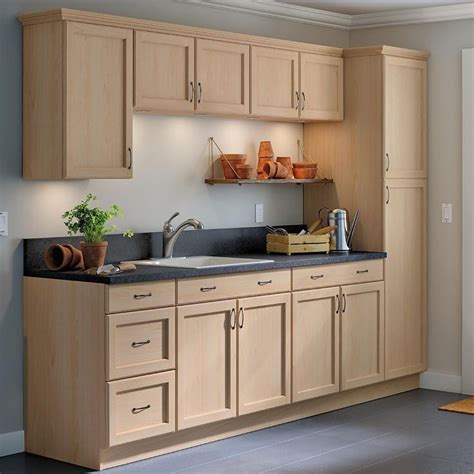 Pantry cabinet home depot review, youtube pinterest. Easthaven Shaker Assembled 36x34.5x24 in. Frameless Base ...