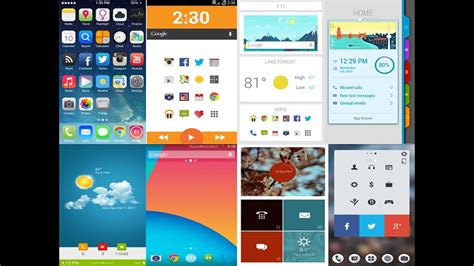 Top 10 Beautiful Android Home Screen For You Youtube