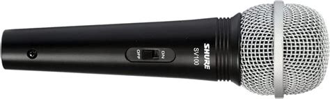 Shure Sv Microfone De M O Din Mico Cardi Ide Para Voz