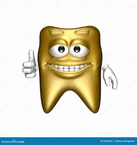 smiley gold tooth royalty free stock image 5309164