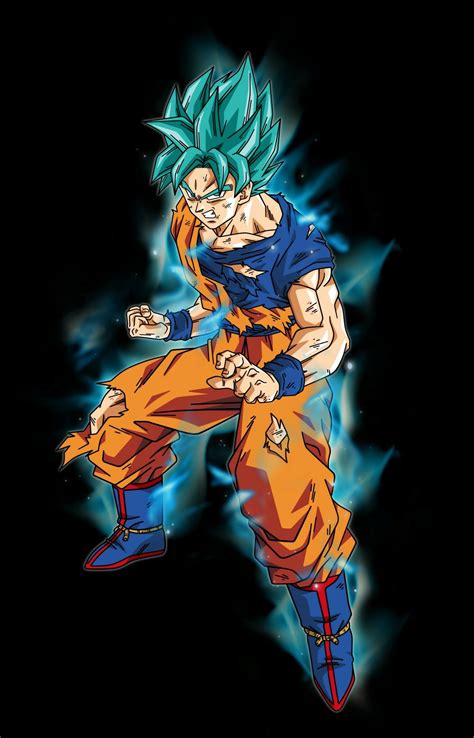 GOKU SUPER SAYAJIN BLUE DRAGON BALL SUPER Goku Super Sayajin Dragon Ball Super Sayajin