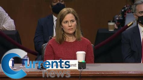 supreme court nominee amy coney barrett questioned on catholic faith and decision making youtube