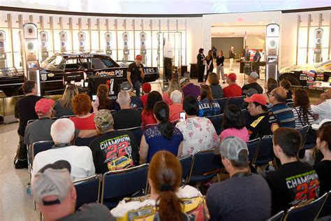 It's the ultimate achievement for those who have changed the xfinity collector series features: Team Logano Meet & Greet at the NASCAR Hall of Fame 2019 ...