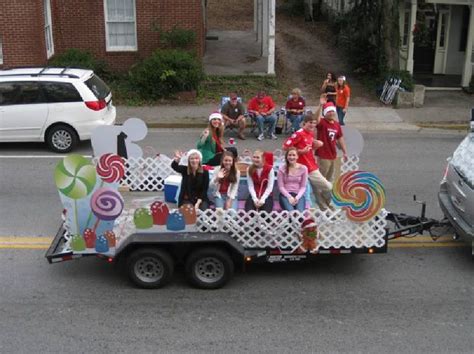 We are looking for unique ideas for a float. on creating an excellent float for the Beaufort Christmas ...