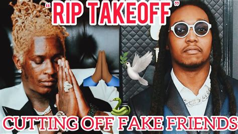 Young Thug Speaks From Jail On Takeoff Passing And Cutting Off Fake Friends 🐍 ️ Youtube