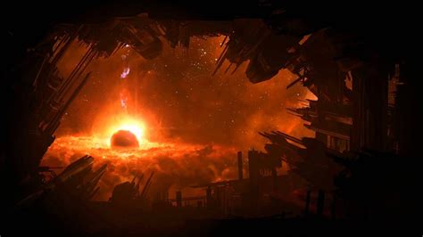 Mass Effect 2 Omega 4 Relay Intro Screen Dreamscene Video Wallpaper