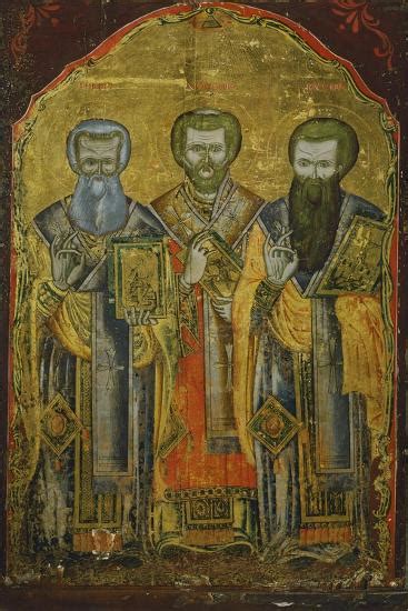 Three Cappadocian Fathers St Gregory Of Nazianzus Giclee Print