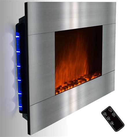 Buy top selling products like northwest fire and ice electric fireplace heater in black and real flame® antero grand electric fireplace. GoldenVantage Stainless Steel Wall Mount Electric ...
