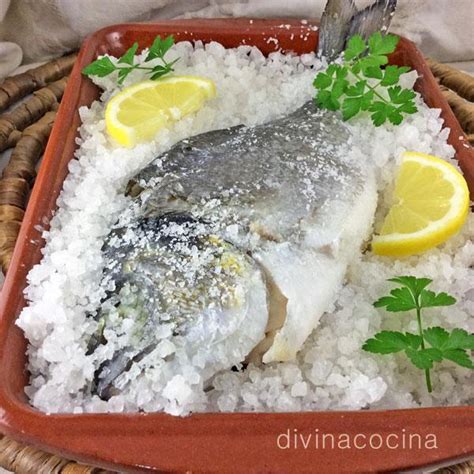 Receta De Dorada A La Sal En El Microondas Divina Cocina