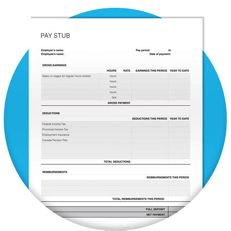 Free Pay Stub Template - Free Pay Stub Generator | Xero CA