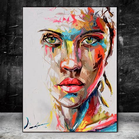 Watercolor Abstract Canvas Painting Painting Combination