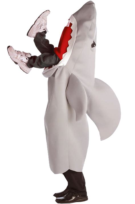 Man Eating Shark Attack Adult Costume Ebay