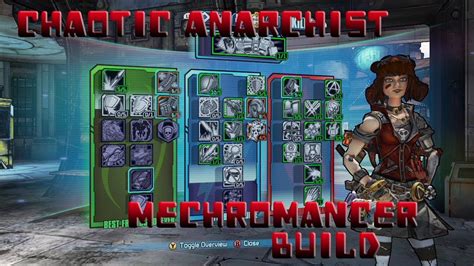 Borderlands 2 Level 61 Mechromancer Build Chaotic Anarchist Youtube