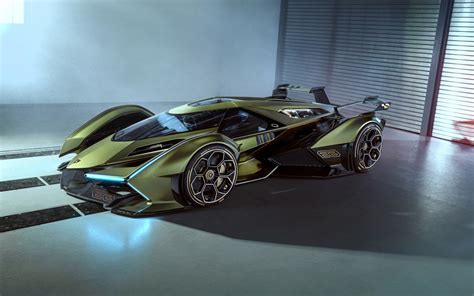 Wallpaper Racing Cars Lamborghini Lambo V12 Vision Gran Turismo