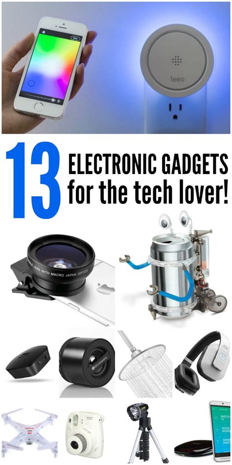 13 Best Electronic Gadgets For The Tech Lover