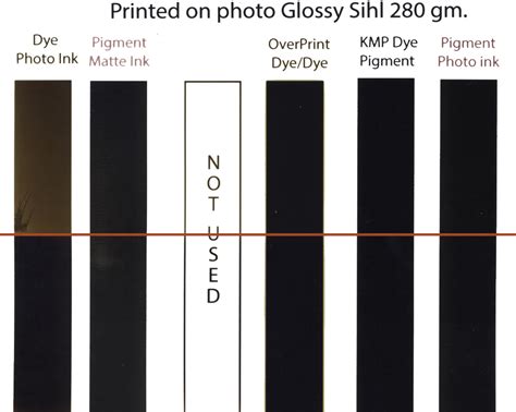 Black Ink Fade Test Printerknowledge Laser 3d Inkjet Printer Help