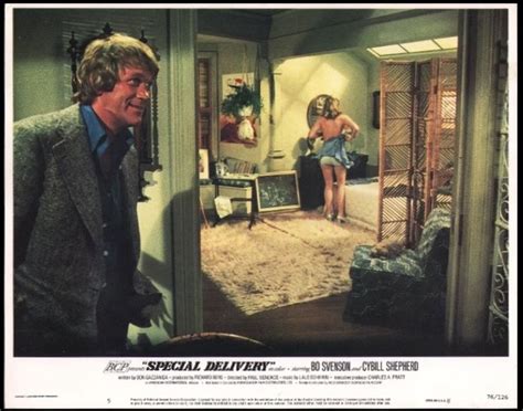 SPECIAL DELIVERY Released July Starring Bo Svenson And Cybill Shepherd Cybill Shepherd