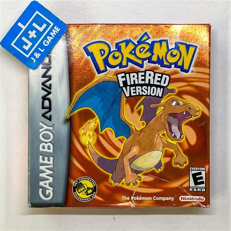 Pokemon Firered Version Gba Game Boy Advance Pre Owned Jandl