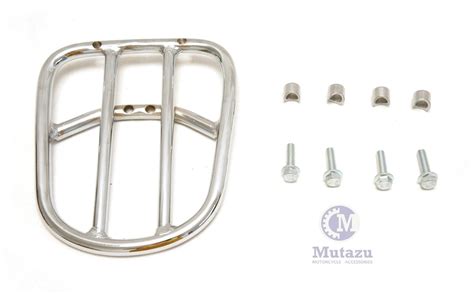 Mutazu Heavy Duty Chrome Luggage Rack For Harley Hd V Rod Vrod Vrsc Vr