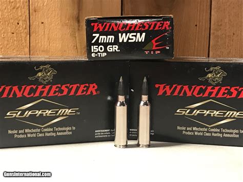 Winchester 7mm Wsm Ammo