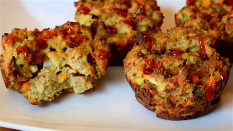 Savory Bread Muffins How To Make Muffins With Bread Youtube