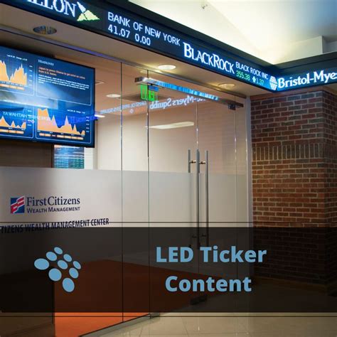 Led News Tickers And Message Ticker Displays Scrolling News Tickers In