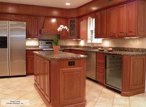 Baltic Brown Granite With White Cabinets