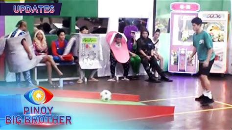 pbb updates housemates nagsimula na sa unang game para sa kanilang pbb arcade weekly task