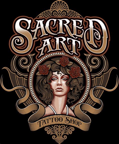 4yr · bmax1001 · r/tattoos. Sacred Art Tattoo Shop Logo on Behance | Tattoo shop, Sacred art tattoo, Art tattoo