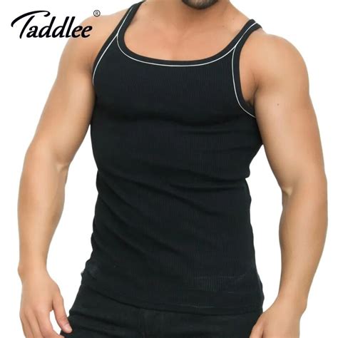 Aliexpress Com Buy Taddlee Brand Men Tank Top Gym Singlets Muscle