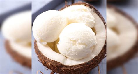 Coconut Ice Cream Recipe How To Make Coconut Ice Cream Recipe
